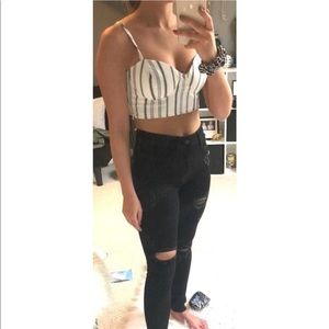 Forever 21 crop top. Never been worn, super cute.